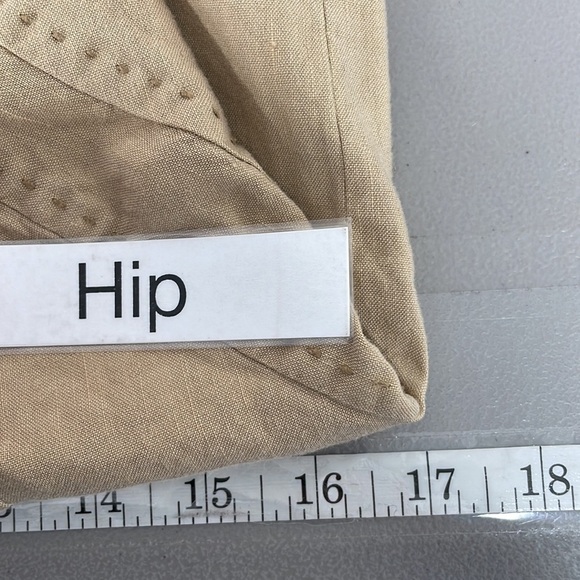 Rebecca Taylor Pencil Skirt Linen Tan Size 0 - Picture 13 of 13